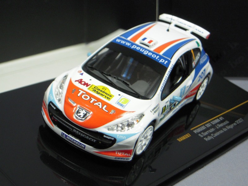 ・イクソ1/43 プジョー207 S2000 ＃1 アルガルベ カジノ2007