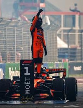 【予約品】 スパーク 1/64 マクラーレン マスターカード F1チーム MCL40 2026 オランダGP #1 ウィナー L.ノリス フィギュア&ピットボード付