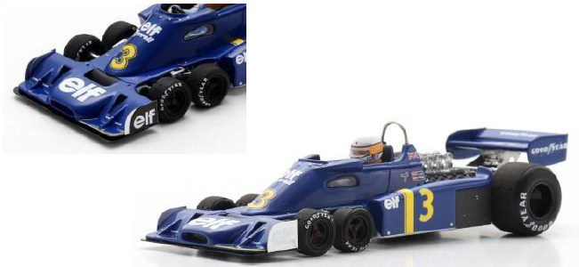 【予約品】 スパーク 1/43 ティレル P34 1976 F1 オランダGP 5位 #3 J.シェクター