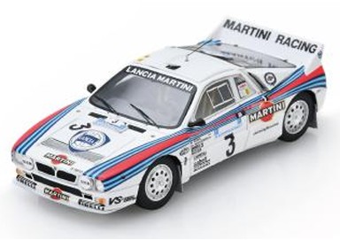 【予約品】 スパーク 1/43 ランチア 037 ラリー 1983 アクロポリス ラリー ウィナー #3 W.ロール/C.ガイストドルファー