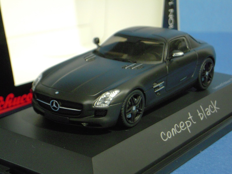 シュコー 1/43 メルセデスベンツ SLS AMG クーペ コンセプト・ブラック