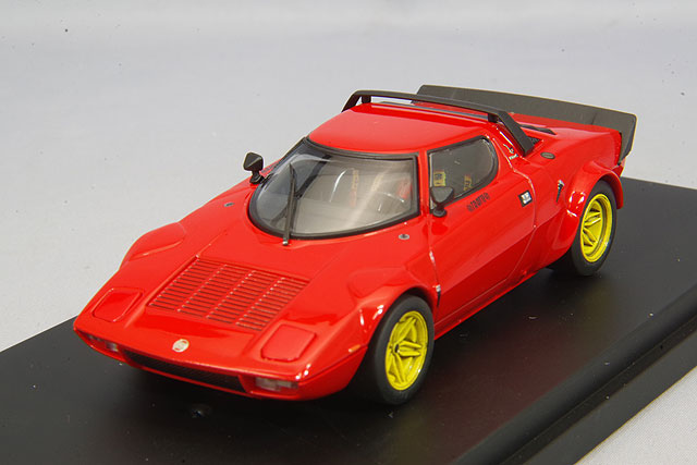 ホビーフォーラム限定モデル hpi 1/43 ランチア ストラトス HF Gr.4 ロッソ(レッド)