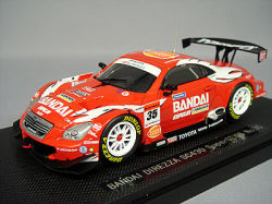 エブロ 1/43 バンダイ ディレッツァ SC430 スーパーGT500 2006 #35 服部尚貴/ピーター.ダンブレック