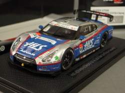 エブロ 1/43 HIS アドバン コンドー GT-R 2010 スーパーGT500 セパン #24 J.P.デ.オリベイラ/安田裕信