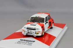 Tarmac 1/64 ルノー 5 ターボ 1982 ラリー ドゥ ヴァー #5 A.プロスト/J-M.Andrie