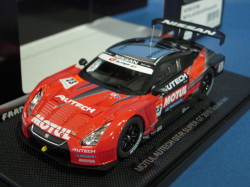 エブロ 1/43 モチュール オーテック GT-R スーパーGT500 2010 鈴鹿テスト #23