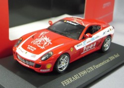 ・イクソ1/43 フェラーリ F599GTB パナメリカン 2006レッド