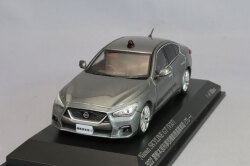 RAI'S 1/43 日産 スカイライン GT (V37) 2022 警察本部刑事部機動捜査隊車両 (グレー)