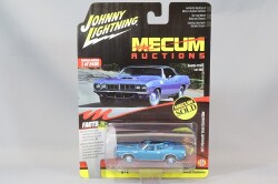 ジョニーライトニング 1/64 1971 プリムス クーダ コンバーチブル ブルーファイヤー