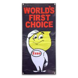 ・モーターバナー ESSO BOY ビニール製看板