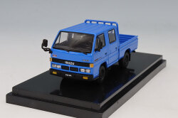 MODEL1 (モデルワン) 1/64 いすゞ NHR 1987 ブルー 左ハンドル （幌付き）