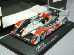 ・ミニチャンプス 1/43 アウディ R10 ＃2 セブリング2007 ウィナー