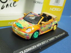 【 箱傷みセール 】 ・ノレブ 1/43 フォルクスワーゲン NEW ビートル HARIBO 2007 ツールドフランス