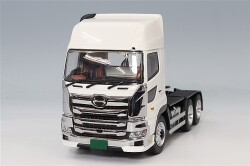 プラッツ/ケンクラフト 1/50 日野 プロフィア SS 6x4 ハイルーフ ホワイト 現行モデル