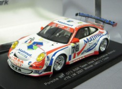 ・スパーク1/43 ポルシェ 997GT3 RSR チームIMSA ＃76 ルマン2007 LMGT2クラスウィナー
