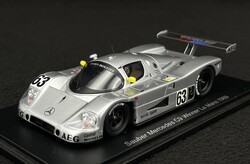 スパーク 1/43 ザウバー メルセデス C9 1989 ルマン24H ウィナー #63 J.マス/S.ディケンズ/M.ロイター 再生産