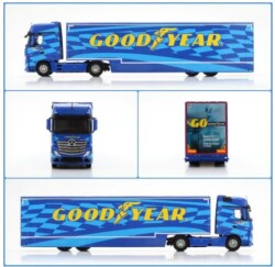 【予約品】 スパーク 1/43 メルセデス・ベンツ アクトロス グッドイヤー トランスポーター