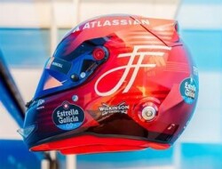 【予約品】 スパーク 1/5 ヘルメット アトラシアン ウィリアムズ F1 チーム C.サインツ 2026 イギリスGP