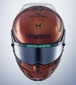 【予約品】 スパーク 1/5 ヘルメット アストンマーティン アラムコ F1チーム L.ストロール 2026 イギリスGP