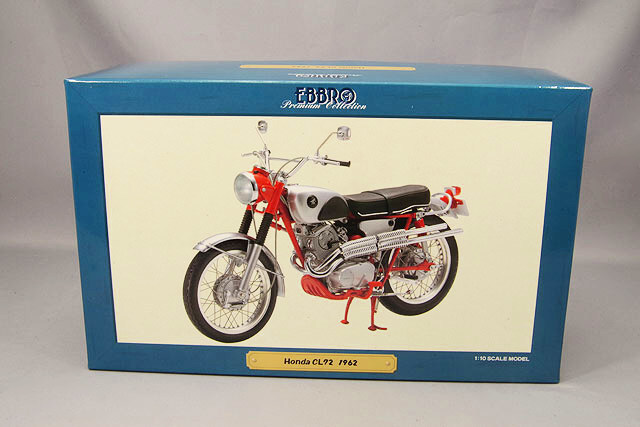 エブロ 1/10 ホンダ CL72 エクスポート 1962 レッド