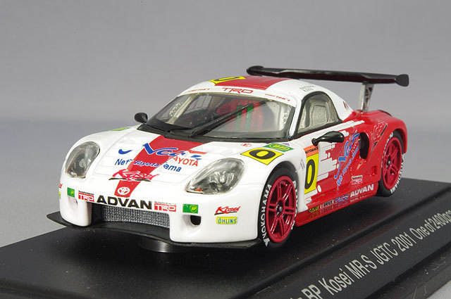 エブロ 1/43 ネッツ BP コーセー MR-S JGTC GT300 2001 #0 松永