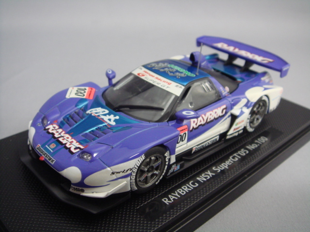 エブロ 1/43 レイブリック NSX 2005 スーパーGT500 #100 S