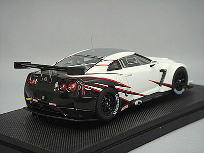 エブロ 1/43 日産 GT-R FIA GT1 プレゼンテーション ホワイト