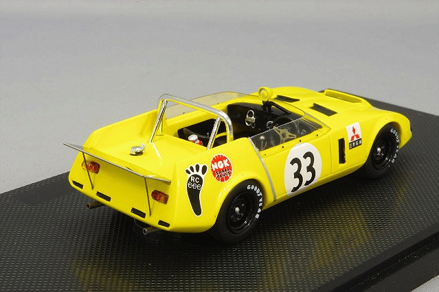 エブロ 1/43 RQ コニリオ 1969 日本GP No.33 エブロ 1/43 RQ コニリオ 1969 日本GP #33 戸坂六三 レジン製