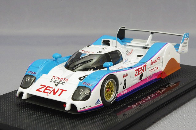 エブロ 1/43 トヨタ TS010 ZENT 1992 ルマン24H 総合8位 #8 J.ラマース