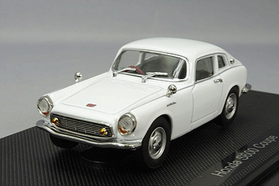 エブロ 1/43 ホンダ S600 クーペ ホワイト