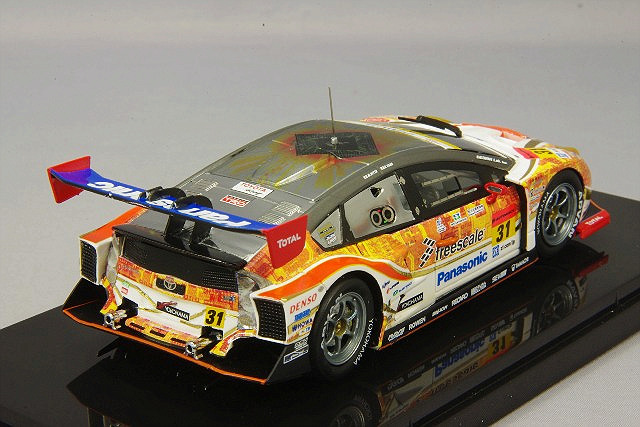 エブロ。トヨタ.プリウス.スーパーGT300.2015。 エブロ.トヨタPRIUスーパー。GT300.2015． EBBRO 1/43 Toyota