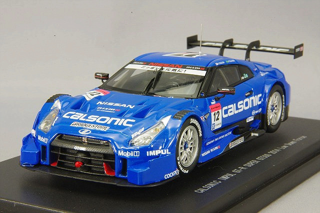 エブロ 1/43日産インパルカルソニックGT-R 2014 直筆入り 519--LPD2NL.jpg_BO30,255,255,