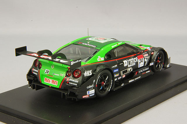 エブロ 1/43 Dステーション アドバン GT-R 2014 #24 完成品 エブロ 1/43 D'ステーション アドバン GT-R 2014 スーパーGT500 Rd.2