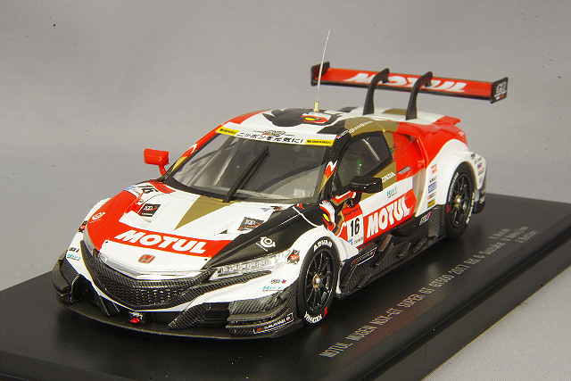 エブロ 1/43 モチュール 無限 NSX-GT 2017 スーパーGT500 Rd.6 鈴鹿