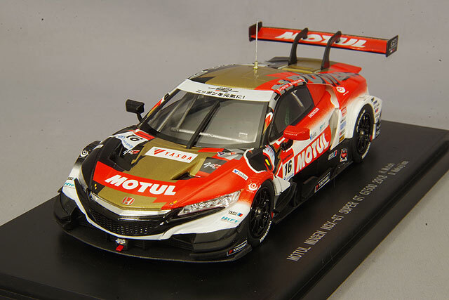 エブロ 1/43 モチュール 無限 NSX-GT 2018 スーパーGT500 #16 武藤英紀