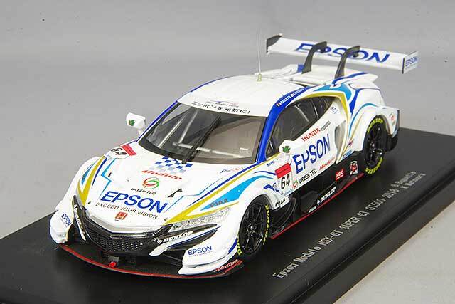 エブロ 1/43 エプソン モデューロ NSX-GT 2018 スーパーGT500 #64 B