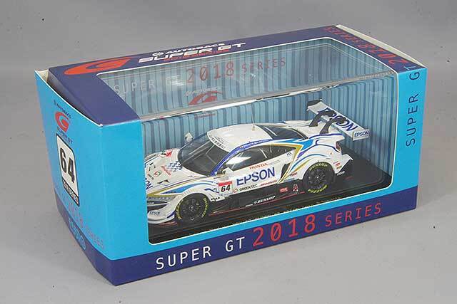 U*M様 エブロ 1/43 スーパーGT 2018 優勝 レイブリック NSX- エブロ 1/43 エプソン モデューロ NSX-GT 2018 スーパーGT500 #64 B