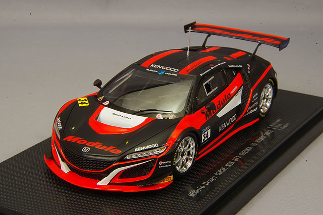 エブロ 1/43 モデューロ ドラゴ コルセ NSX GT3 鈴鹿10時間 2018 #34