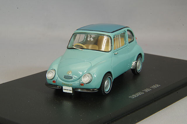 エブロ 1/43 スバル 360 1958 ブルー レジン製