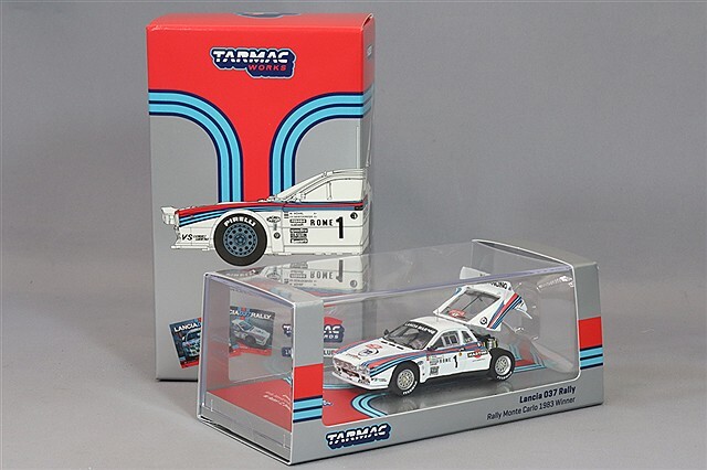 Tarmac 1/64 ランチア 037 ラリー 1983 ラリー モンテカルロ