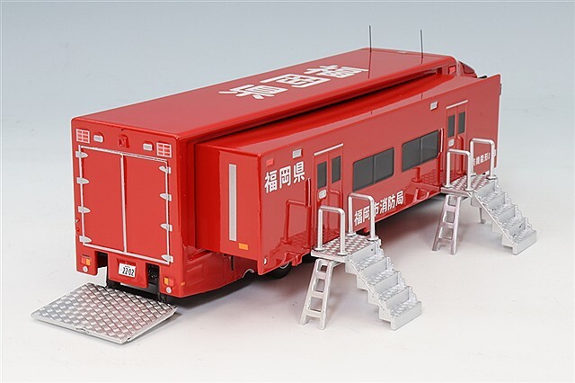 ACTCAR 福岡市消防局 拠点機能形成車 アクトカー ACT0004B アクトカー 1/64 拠点機能形成車 福岡市消防局 拡幅ボディ&はしご付