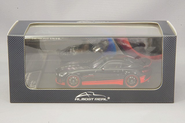 ALMOSTREAL 1/43 メルセデス AMG GT R ブラック/レッド
