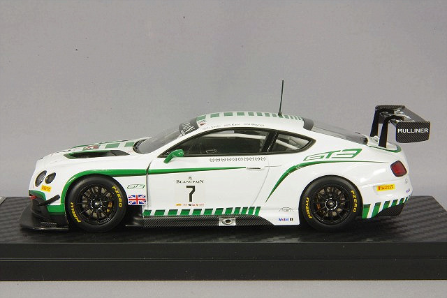 ALMOST 1/43 ベントレー GT3 2015 ブランパン耐久シリーズ ニュル #7 G