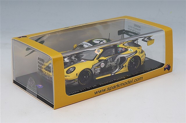 スパーク 1/43 ポルシェ 911 GT3R Absolute Racing 2025 バサースト