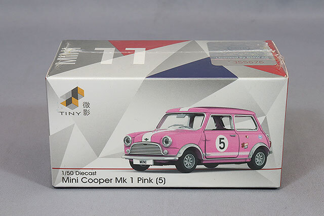 Tiny City ミニ クーパー Mk1 ピンク #5