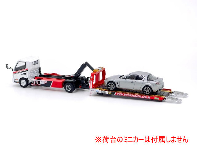 Unique Model x Tiny City 日野 300 ワールドチャンピオン レッカー車
