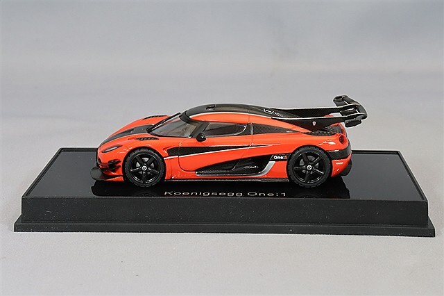 オートアート コンポジット 1/64 ケ－ニグセグ One:1 オレンジ