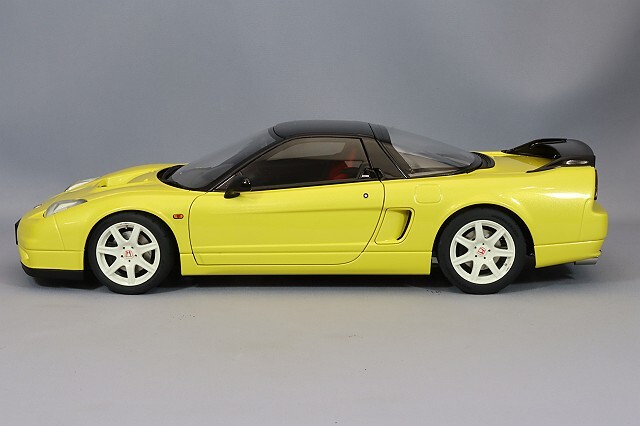 イグニッションモデル 1/43 ホンダ NSX-R NA2 イエロー 完成品
