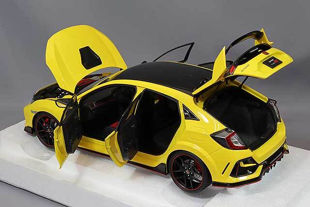 オートアート コンポジット 1/18 ホンダ シビック タイプR FK8