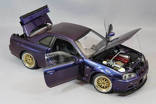 オートアート コンポジット 1/18 日産 スカイライン GT-R （R34） V 